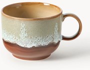 Handgemaakt kopje 70's met reactief glazuur