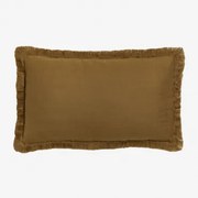 Rechthoekig Kussen 30x50 Cm Van Soncey-katoen Bruin – Zand - Sklum