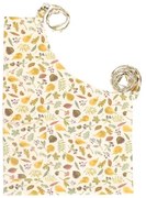 Keukenschort, GOTS bio-katoen, perenoogst, 85 x 90 cm