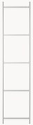 Ladder voor het Punctual wandrek, H 184 cm
