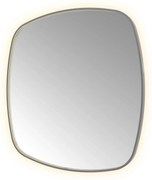 Hotbath &More Contour spiegel deens ovaal 120x120cm geborsteld gunmetal PVD