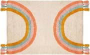 Atmosphera Kids Vloerkleed Carte – 100 x 150 cm – Katoen – Multi – Regenboog Design
