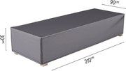 Platinum Aerocover loungebedhoes - Ademende hoes voor loungebed tot een lengte van 210cm