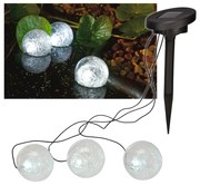 HI Vijververlichting solar LED 9 cm