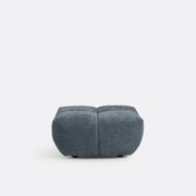 Poef, dik fluweel, L83 cm, Nuria