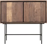 DTP Home Metropole Hoog Dressoir Teakhout 100 Cm - 100x45x95cm.