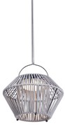 Buitenlamp Bohemian tafellamp grijs incl. LED 3-staps dimbaar IP54 solar oplaadbaar - DucoBohemian IP54 Bohemian Buitenverlichting rond