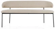 Eleonora Luka Boucle Eetkamerbank Taupe