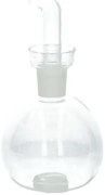 Olie- of azijn-flesje, bol, 500 ml