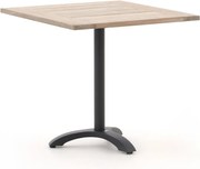 Tuin eettafel Bellagio  | Vierkant  | Tuintafel Kunststof | 80x80cm | 2 personen | Kees Smit Tuinmeubelen