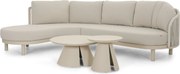 Hoek loungeset 5 personen Rope Zand/Beige Santika Furniture Santika