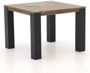 + 10% kassakorting | Tuin eettafel ROUGH | Vierkant | Tuintafel Teakhout | 100x100cm | 4 personen | Kees Smit Tuinmeubelen