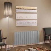 Eastbrook Tordino radiator 125x60cm aluminium 1329W grijs mat