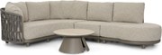 Loungeset tuin 6 personen Rope Taupe  Santika Furniture Santika