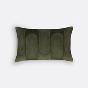 Rechthoekige kussenhoes in fluweel, Brimo