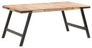 vidaXL Eettafel 180x90x76 cm massief mangohout