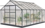 Azalia aluminium serre 2,5 x 4,5 m CoverTech antraciet