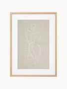 Ingelijste digitale print Even Stronger Woman