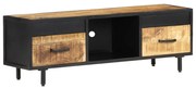 vidaXL Tv-meubel 120x30x40 cm ruw mangohout