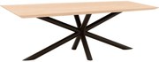 Goossens Excellent Eettafel Gs-1302, 220 x 100 cm rechthoekig