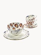 Serax x Marni, ontbijtset Midnight Flowers, 2 Personen (set van 6)
