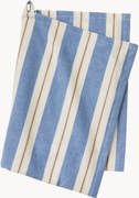 Handgemaakte theedoek Palermo met strepen