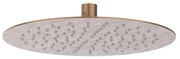 IVY Hoofddouche - slim - 25cm - antikalk nozzels - Eco-air - Geborsteld mat koper PVD 6900555