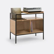 Vinylmeubel in eik en metaal L87 cm, Volga