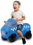 JAMARA Skippybal politieauto met pomp blauw