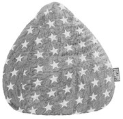 BeanBag Fluffy Stars XL - Grijs