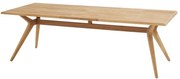 Belair dining tafel natural teak 240x100xH75 cm Taste 4SO