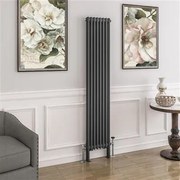 Eastbrook Imperia 2 koloms radiator 40x180cm 1190W antraciet