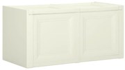 vidaXL Kussenbox 86x40x42 cm 85 L crèmekleurig