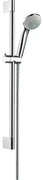 Hansgrohe Crometta 85 Unica glijstangset inclusief Crometta 85 handdouche 1 jet 65cm chroom 27728000