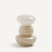 Handgeblazen glazen vaas H25,2 cm, Fysa
