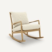 Rocking-chair 100% linnen, Dilma