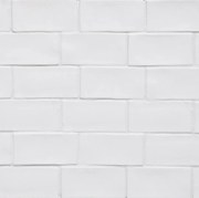 Wandtegel Terratinta Betonbrick 7,5x15cm White Matt