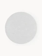 Rond katoenen vloerkleed Lora, handgeweven