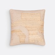 Kussenhoes 50 x 50 cm jute/wol, Arabica