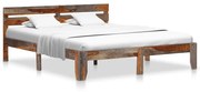 vidaXL Bedframe massief sheeshamhout 140x200 cm