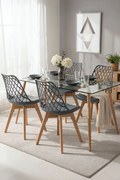 Set 4 Mima Stoelen