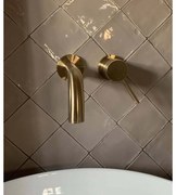 Terre d'Azur Porto Metal wandtegel 10x10cm beige - 100 stuks per doos