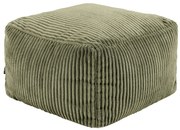 Theo Corduroy Poef - Olijf
