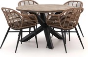 Diningset Intenso  | 4 personen | Tuinset teakhout | 5-delig | Kees Smit Tuinmeubelen