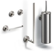 Clou Flat toilet accessoireset rvs geborsteld CL/09.02099.41.01