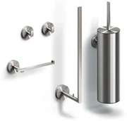 Clou Flat toilet accessoireset rvs geborsteld CL/09.02099.41.01