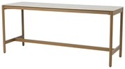 Taste by 4 Seasons Soho bartafel amber met keramisch blad 220 x 75 cm Tuintafel   beige weerbestendig