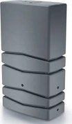 Prosperplast Aqua Tower Regenton - 350 Liter - Glad Grijs - Incl. kraantje