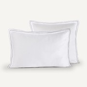 Kussensloop in bio katoensatijn, Tucci