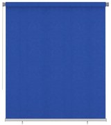 vidaXL Rolgordijn voor buiten 200x230 cm HDPE blauw